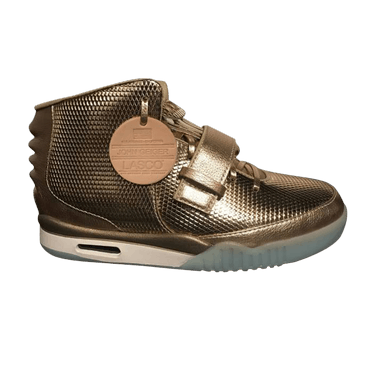 Buy John Geiger x LASCO x Air Yeezy 2 Golden Child 001LAS 000 GOAT