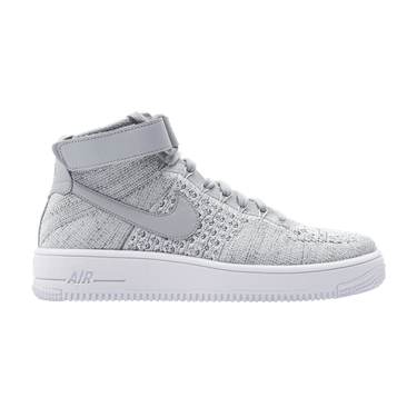 Buy Air Force 1 Ultra Flyknit Mid Wolf Grey 817420 003 GOAT