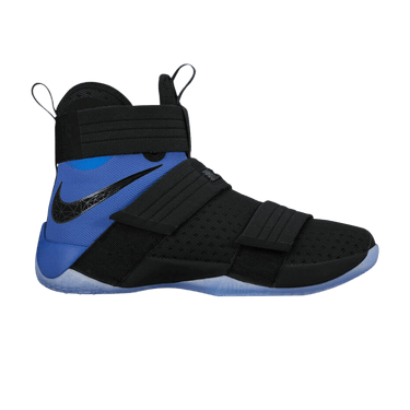 Buy LeBron Soldier 10 SFG Black Blue 844378 004 GOAT