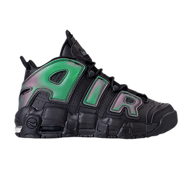 Uptempo black reflective discount