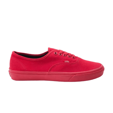 Vans authentic all red cheap