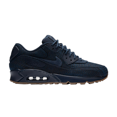 Buy Air Max 90 Premium Jacquard Indigo 918358 400 GOAT