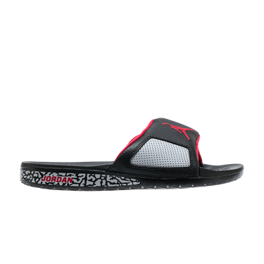 Buy Jordan Hydro 3 Retro Slide Black Red Grey 854556 003 GOAT