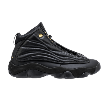 Jordan pro best sale strong black gold