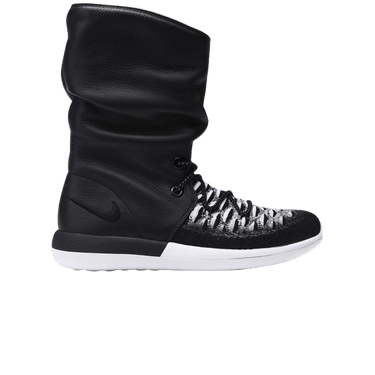 Nike Wmns Roshe 2 Flyknit Hi 'Black White'
