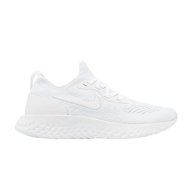 Nike epic react discount flyknit 2 all white