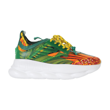 versace chain reaction green and yellow