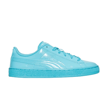 Puma Basket Classic Jr 'Patent Blue Atoll'