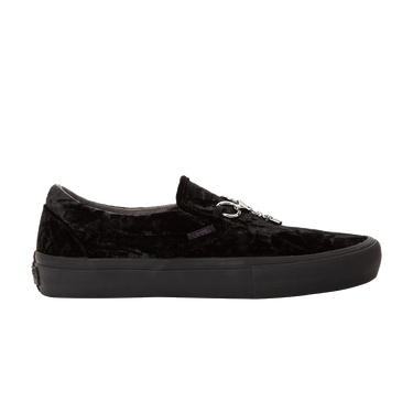 Buy Needles x Vans Slip-On 'Black Velvet' - VN0A3QXYSHY | GOAT