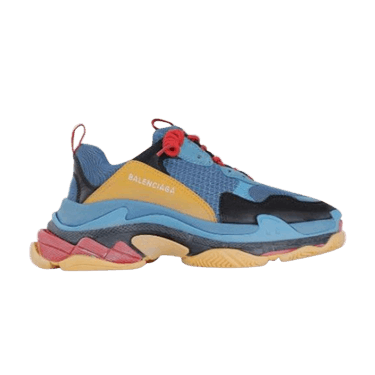 Buy Balenciaga Triple S Sneaker Blue Orange 533881 W09OB 4389 GOAT