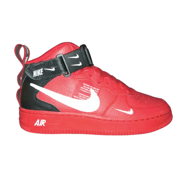 Buy Air Force 1 Mid LV8 GS University Red AV3803 600 GOAT