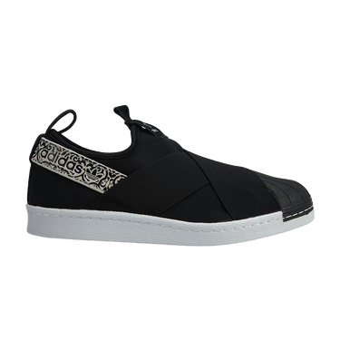 Buy Wmns Superstar Slip On Core Black BY9142 GOAT IT