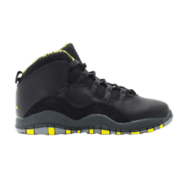 Jordan 10 Retro Little Kids PS Style 310807 Black Green 10.5