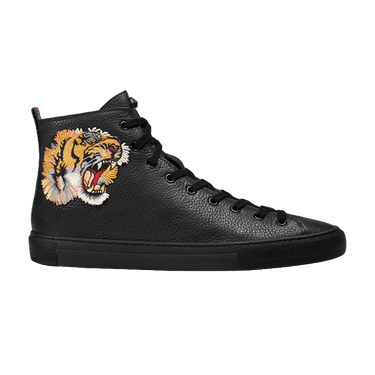 Gucci high shop top with tiger