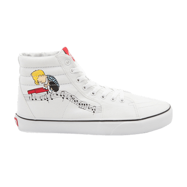 Buy Peanuts x Sk8-Hi 'Lucy & Schroeder' - VN0A38GEP3D | GOAT