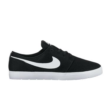 Nike SB Portmore II Ultralight Shoe Men s Black White Size 4