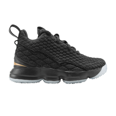 lebron 15 gold and black