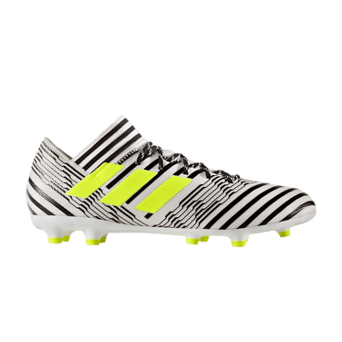 Buy Nemeziz Messi 17.3 FG White Black Solar S80599 GOAT