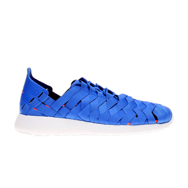 Buy Roshe Run Woven Hyper Cobalt 555602 400 GOAT