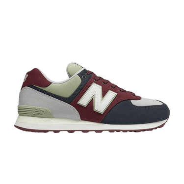new balance 574 burgundy with light cyclone