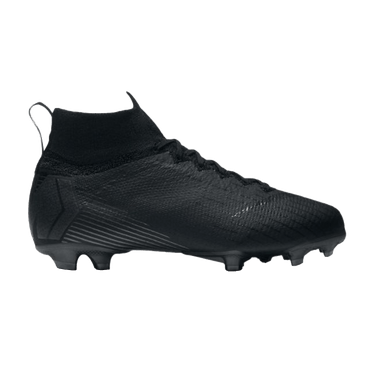 Nike Mercurial Superfly 6 Elite FG GS 'Triple Black'