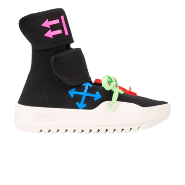 黒、白、Moo mastermind JAPAN x AIRWALK LOW CUT SNEAKER (BLACK x WHITE)の