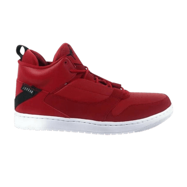 jordan fadeaway gym red