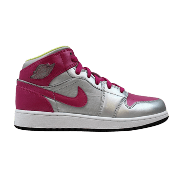 jordan 1 pink and silver