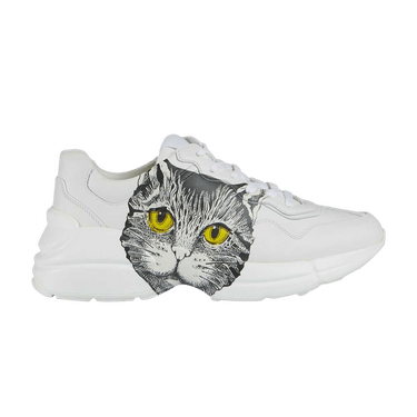 Buy Gucci Wmns Rhyton 'Mystic Cat - White' - 583337 DRW00