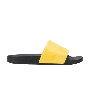 Raf Simons x adidas Adilette Checkerboard 'Black Lemon'