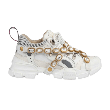 Gucci white flashtrek store