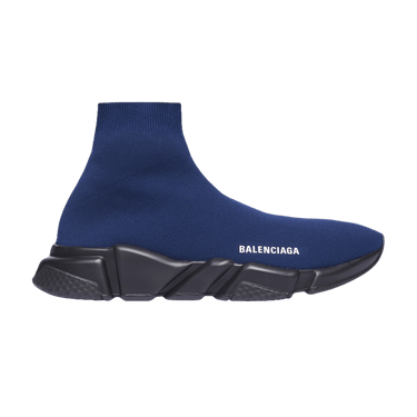 Buy Balenciaga Speed Trainer High 'Dark Navy' 2019 - 585009 W05G0