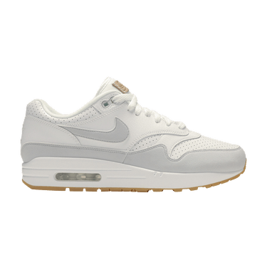 Nike air max 1 white hotsell platinum gum