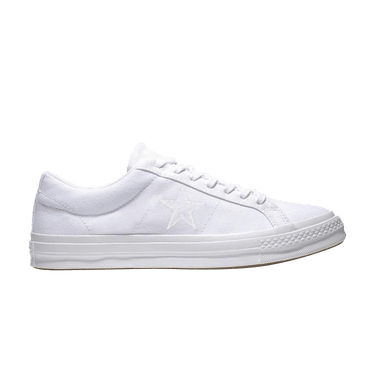 Converse one best sale star triple white