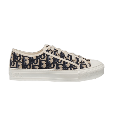 Dior Wmns Walk'N'Dior Embroidered Canvas Low 'Deep Blue'