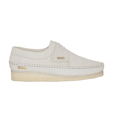 Buy Supreme x Clarks Weaver 'White Interest' - 261 37165 | GOAT
