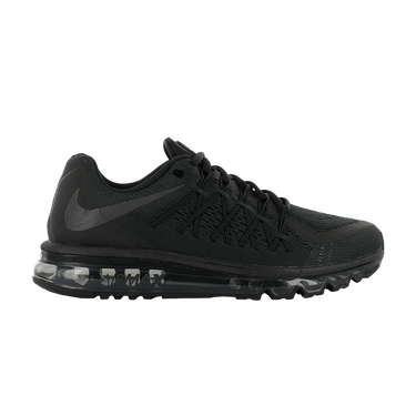 Nike air max 2015 mens black clearance