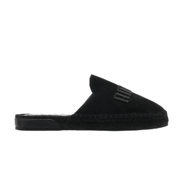 Buy Fenty x Wmns Espadrilles Triple Black 367685 01 GOAT