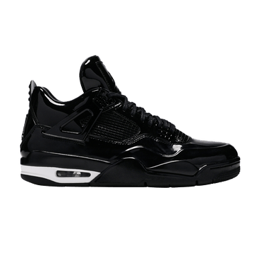 Air Jordan 4 Retro 11Lab4 'Black Patent Leather' - 719864 010