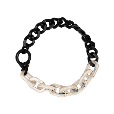 A-Cold-Wall* Duo Chain Necklace 'Stone' - ACW UJL0 06WHL STON