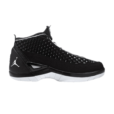 Buy Air Jordan 15 Retro SE Black Metallic Silver 317112 007 GOAT