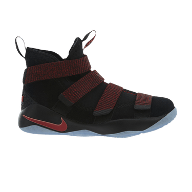 Burgundy lebron soldier 11 top