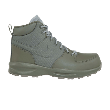 men's nike manoa leather boots grey