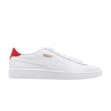 Puma Smash V2 'White High Risk Red'