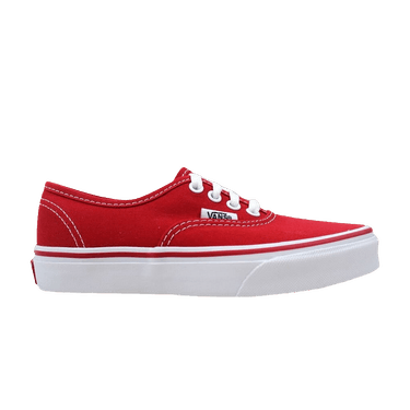 Buy Vans Authentic Kids 'Red' - VN000WWX6RT | GOAT