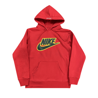 Supreme x Nike Leather Appliqué Hooded 