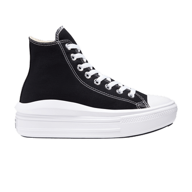 Buy Wmns Chuck Taylor All Star High Move 'Black White' - 568497C