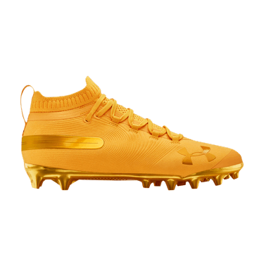 Under armour yellow cleats discount