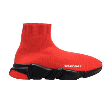 Balenciaga speed trainer noir rouge shop