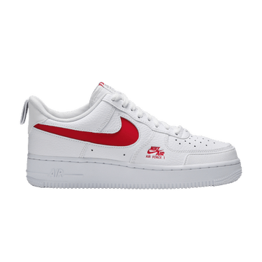 Buy Air Force 1 Low Utility White Red CW7579 101 GOAT CA